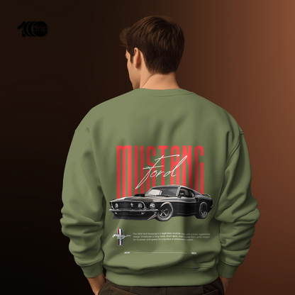 1969 Mustang Sweatshirt [Black]