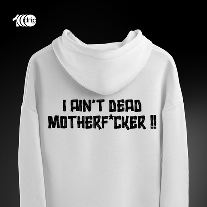 "Not Dead Yet" Oversized Hoodie [Off-White]