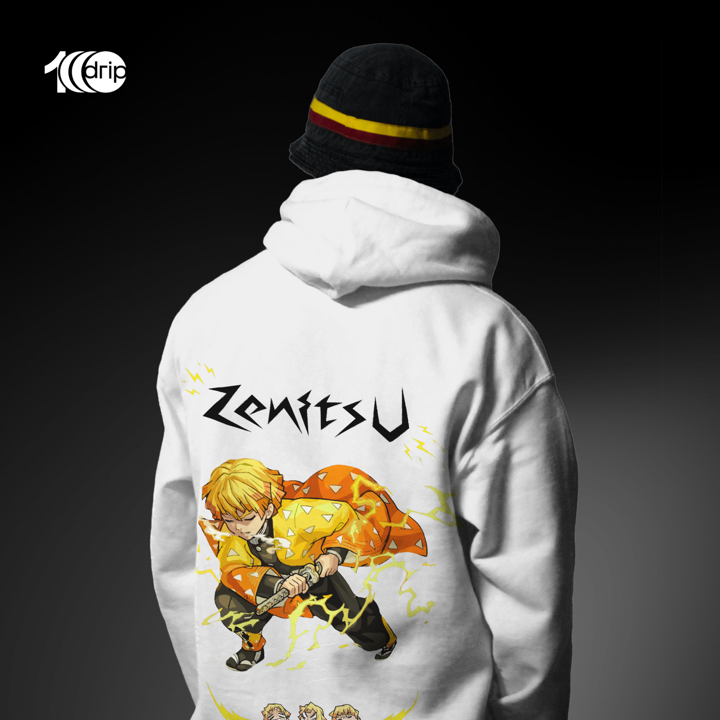 Zenitsu Oversized Hoodie [Off-White]