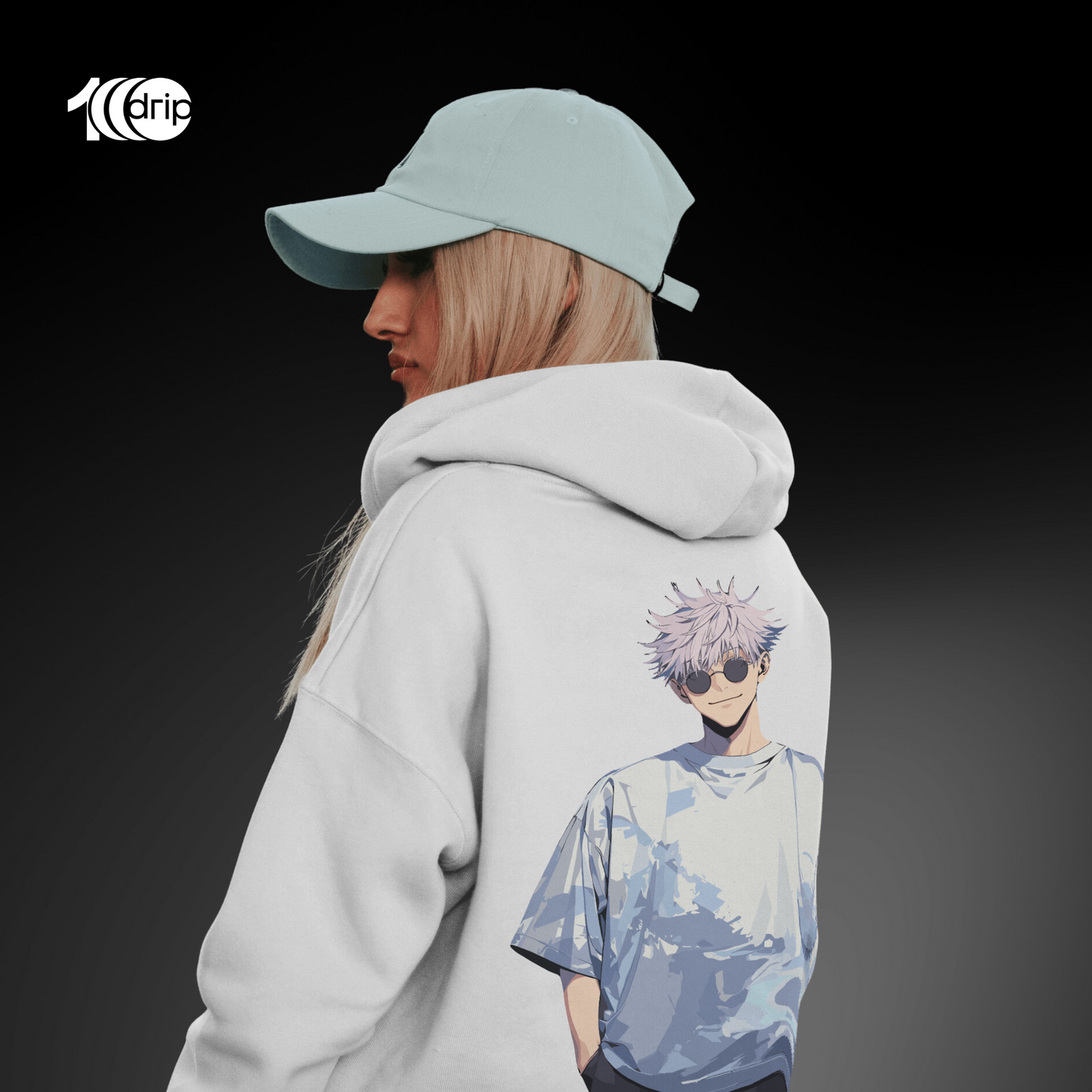 Gojo Oversized Hoodie [Off-White]