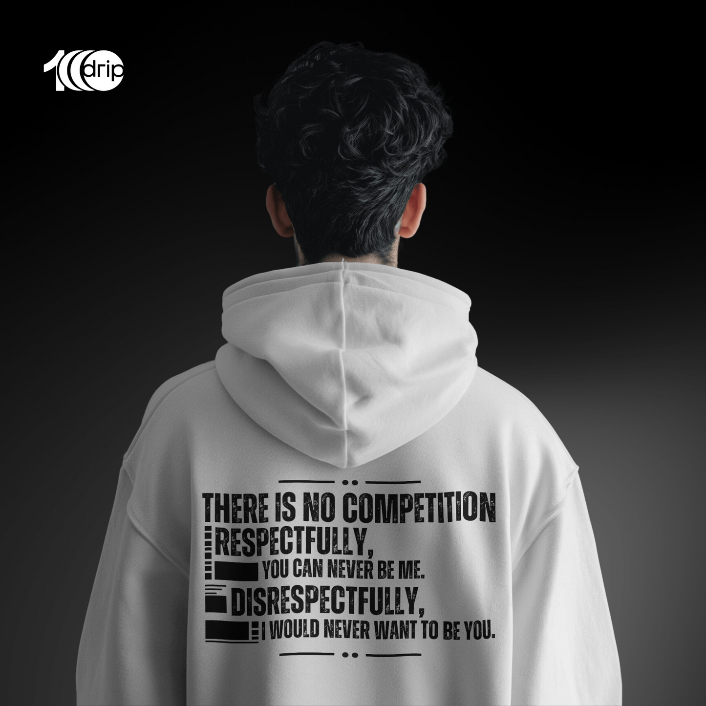 "No Competition" Oversized Hoodie [Teal]