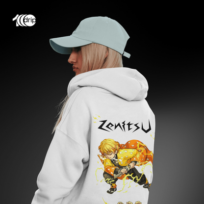 Zenitsu Oversized Hoodie [Off-White]