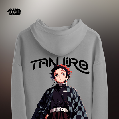 Tanjiro Oversized Hoodie [Gray]