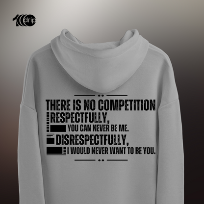 "No Competition" Oversized Hoodie [Gray]