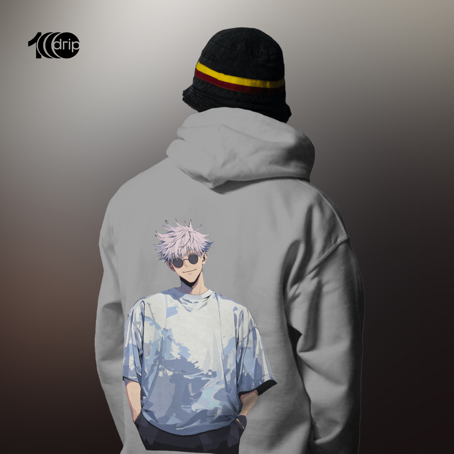 Gojo Oversized Hoodie [Gray]