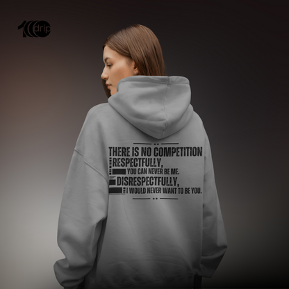 "No Competition" Oversized Hoodie [Gray]