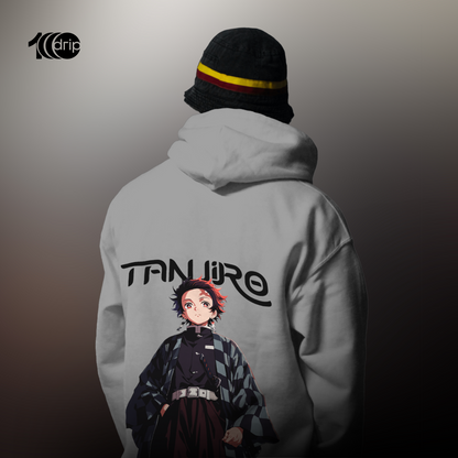 Tanjiro Oversized Hoodie [Gray]