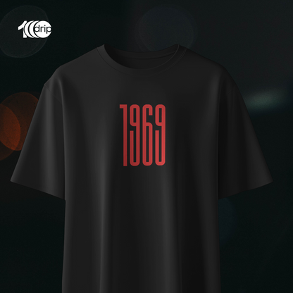 1969 Mustang Oversized T-Shirt [Black]