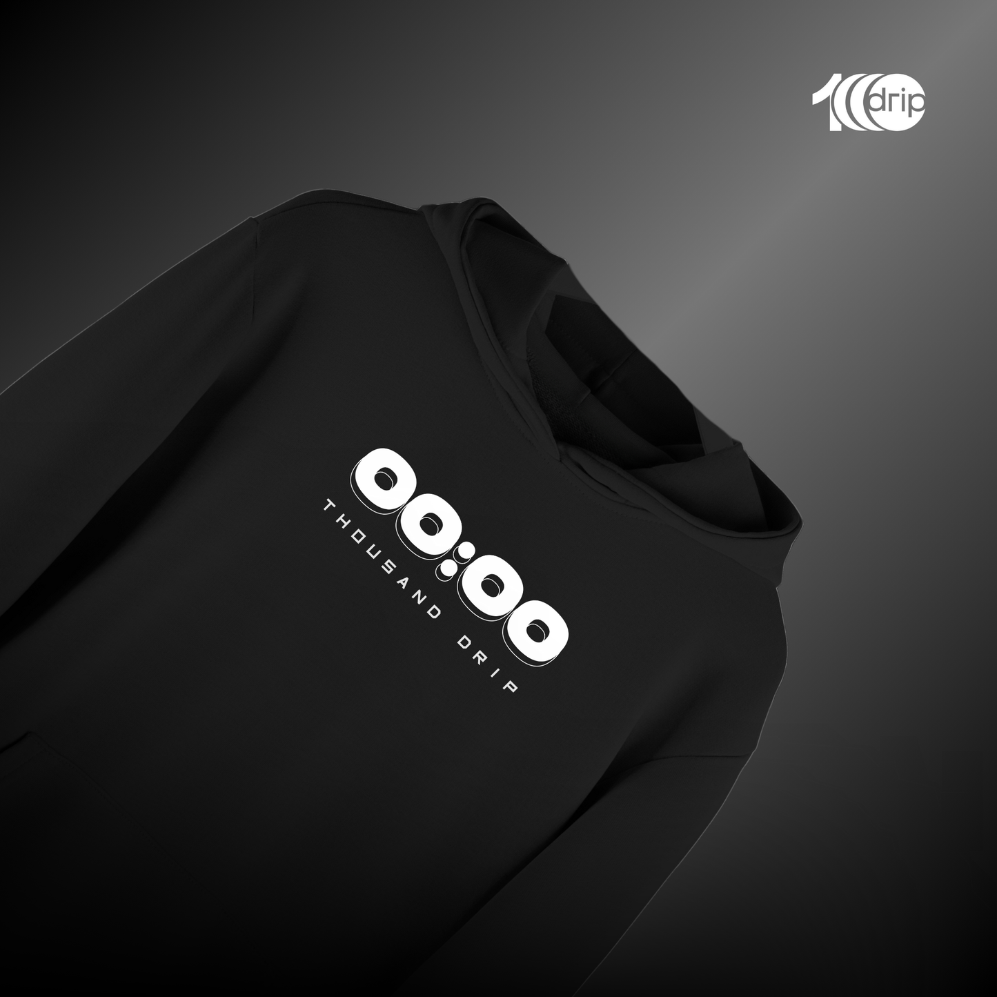 Zero Hour Oversized Hoodie [Black]