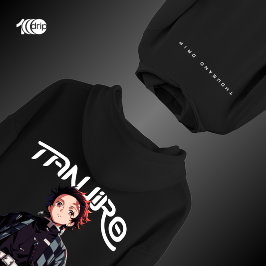 Tanjiro Oversized Hoodie [Black]