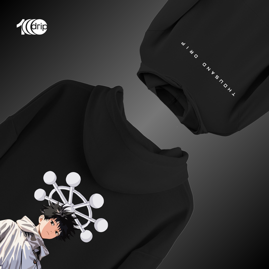 Megumi Oversized Hoodie [Black]