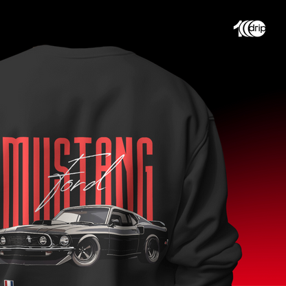 1969 Mustang Sweatshirt [Black]