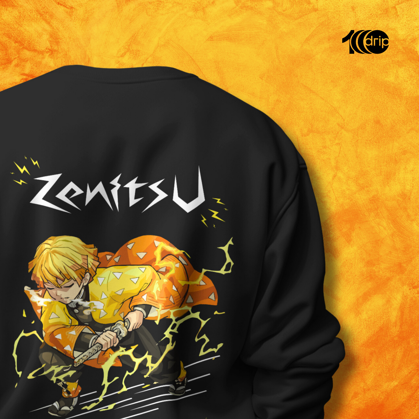 Zenitsu Sweatshirt [Black]