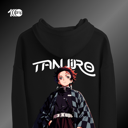 Tanjiro Oversized Hoodie [Black]