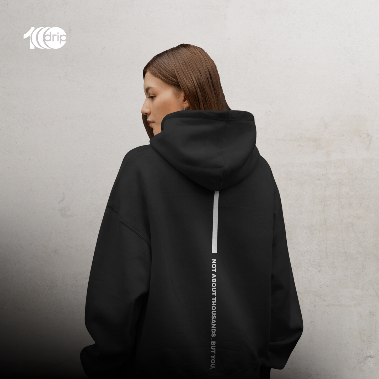 TD Signature Oversized Hoodie [Black]