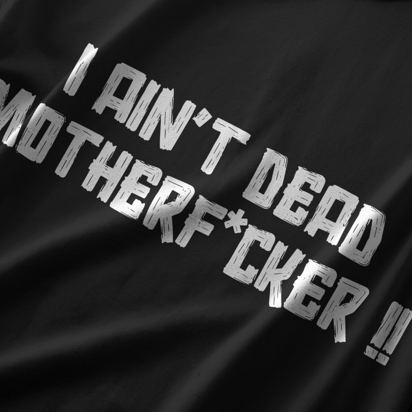 "Not Dead Yet" Sweatshirt [Black]