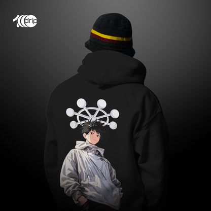 Megumi Oversized Hoodie [Black]