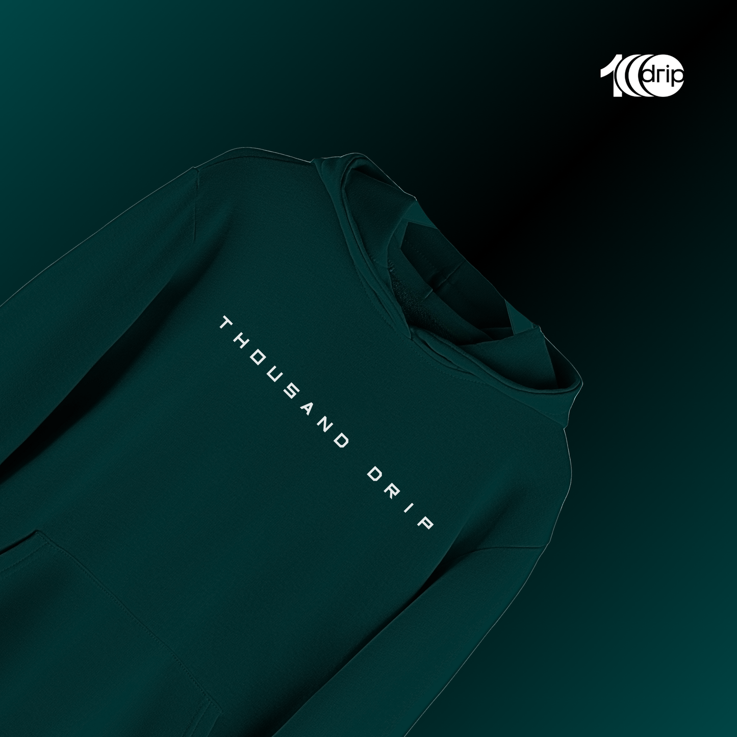 "Not Dead Yet" Oversized Hoodie [Teal]