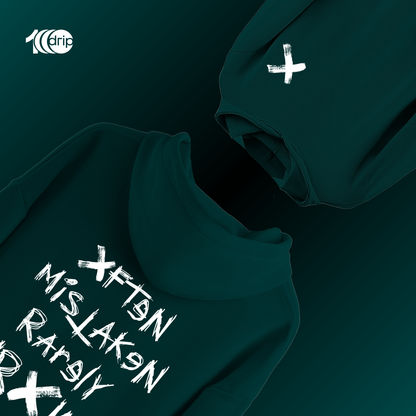 "Not a Mistake" Oversized Hoodie [Teal]