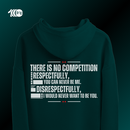 "No Competition" Oversized Hoodie [Teal]