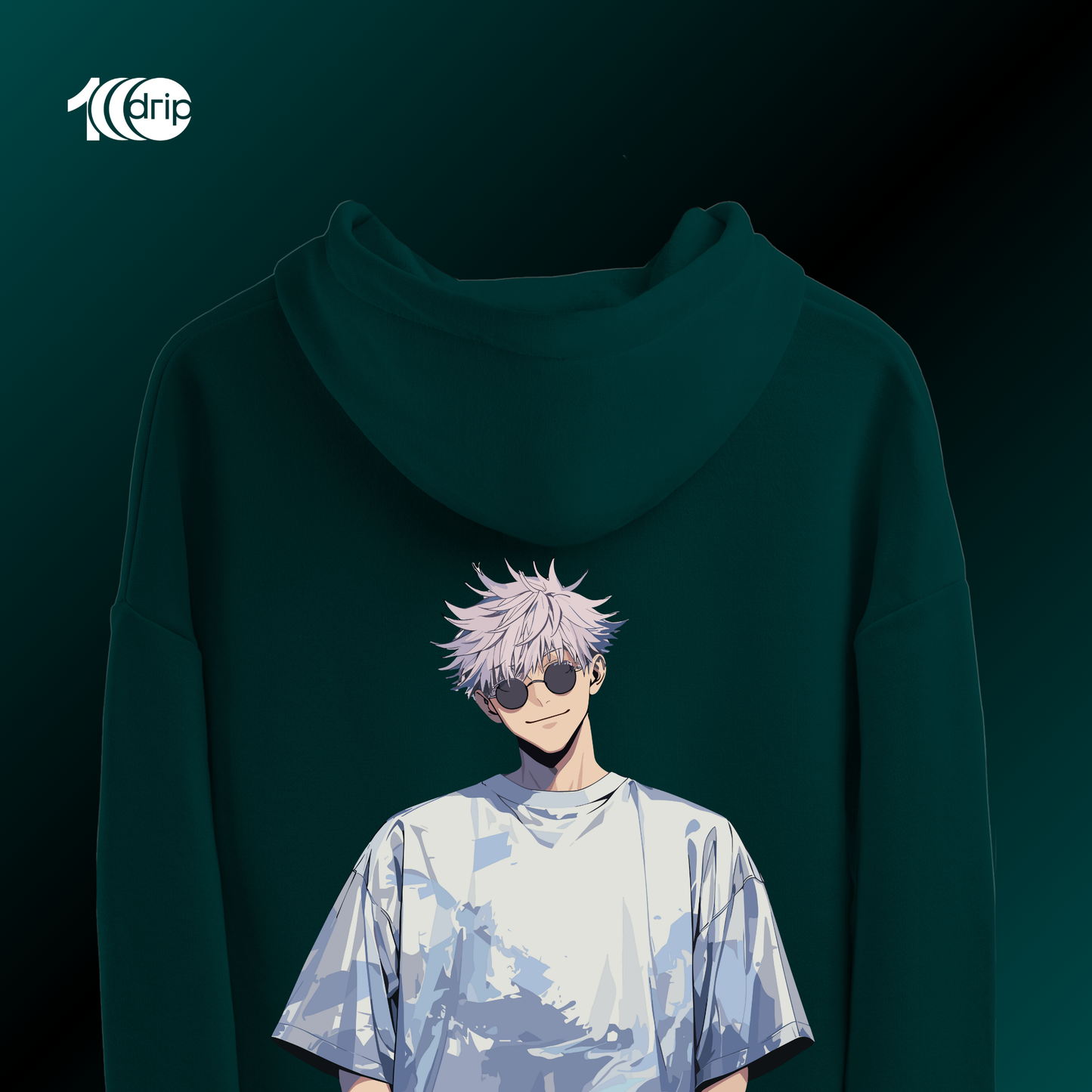 Gojo Oversized Hoodie [Teal]