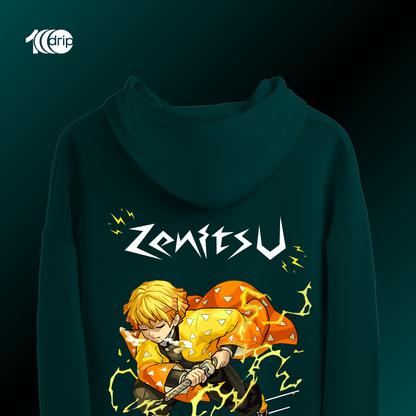 Zenitsu Oversized Hoodie [Teal]