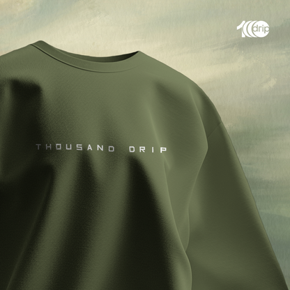 Cute Sukuna Sweatshirt [Olive]