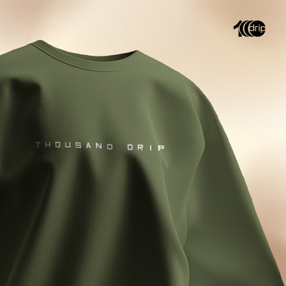 "Not a Mistake" Sweatshirt [Olive]