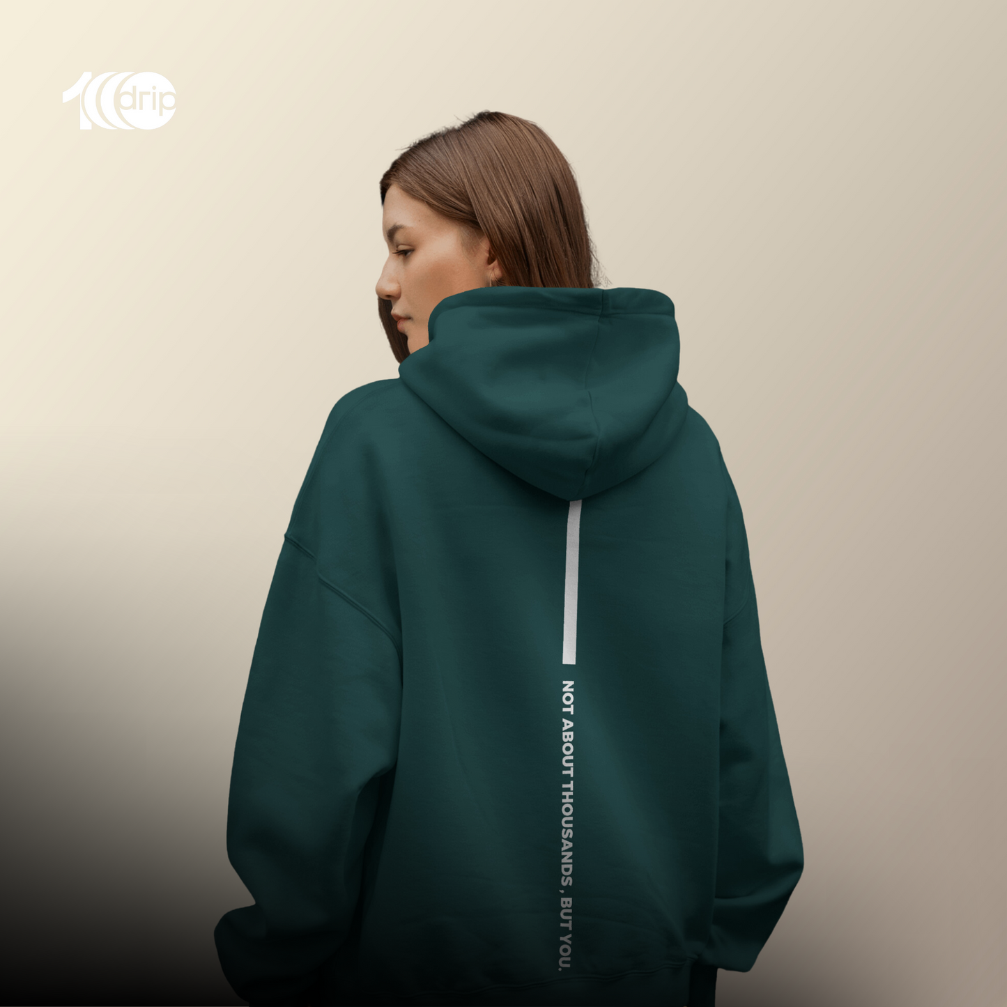 TD Signature Oversized Hoodie [Teal]