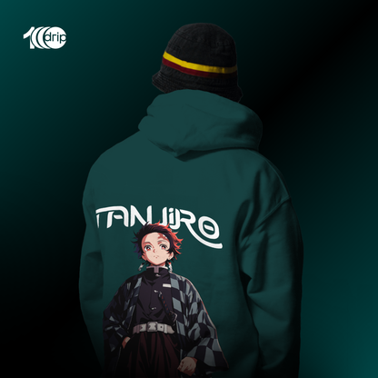 Tanjiro Oversized Hoodie [Teal]