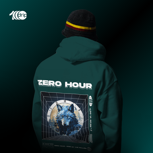 Zero Hour Oversized Hoodie [Teal]